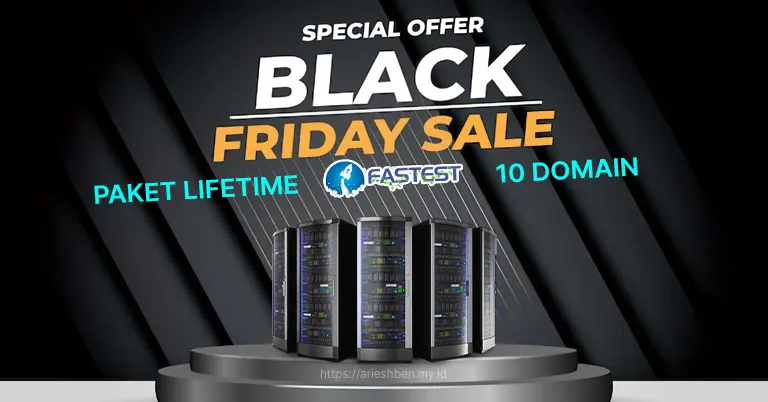 Promo Black Friday Fastesthost Lifetime 10 Domain