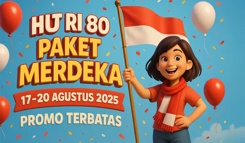 Promo Produk Digital Paket Merdeka